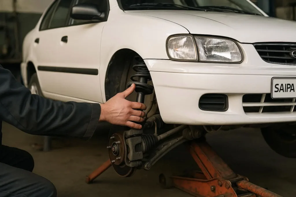 نشانه خرابی سیستم تعلیق ریو