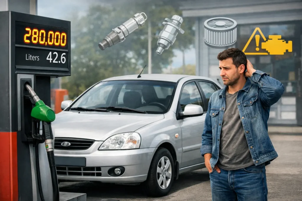 افزایش-مصرف-سوخت-سایپا-ریو