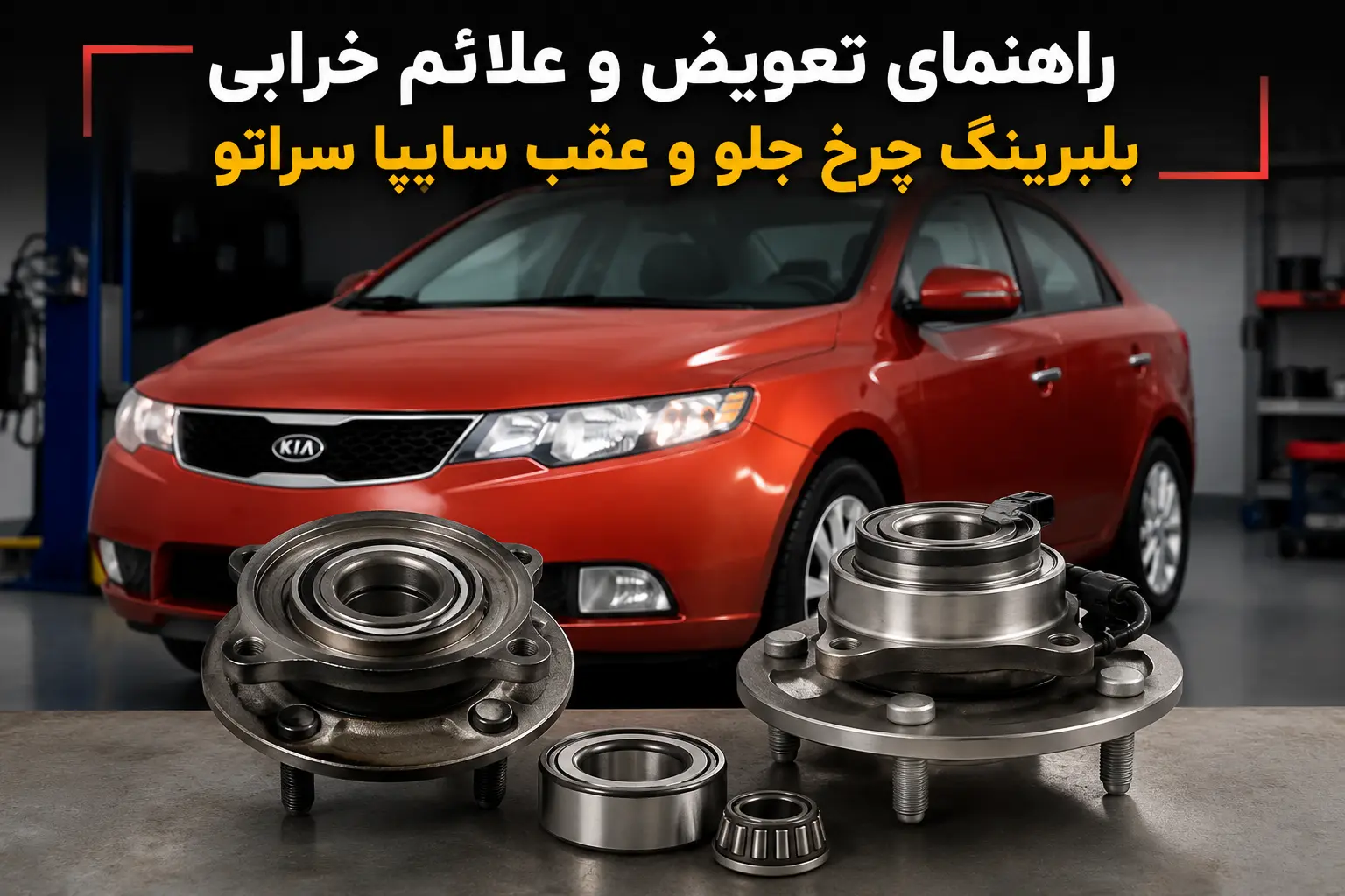 بلبرینگ چرخ جلو و عقب سایپا سراتو